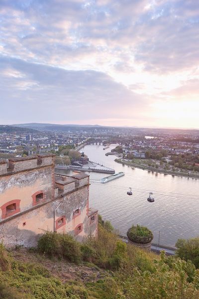 Skyline von Koblenz